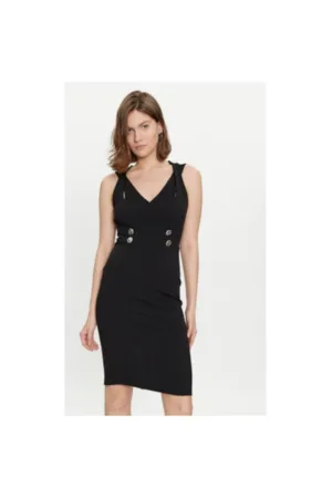Rochie dama - 304129216 - Poliester - Negru