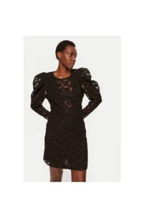 Rochie dama - 304135354 - Poliester - Negru