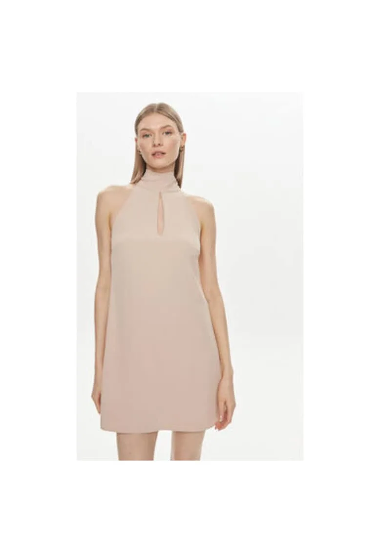 Rochie dama - 304172779 - Poliester - Bej