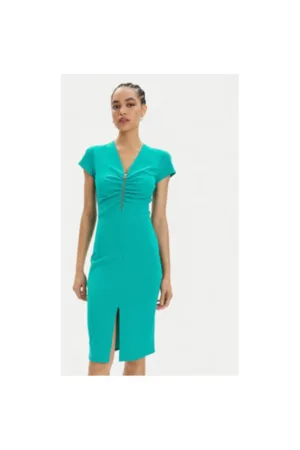 Rochie dama - 304184031 - Poliester - S INTL - Verde