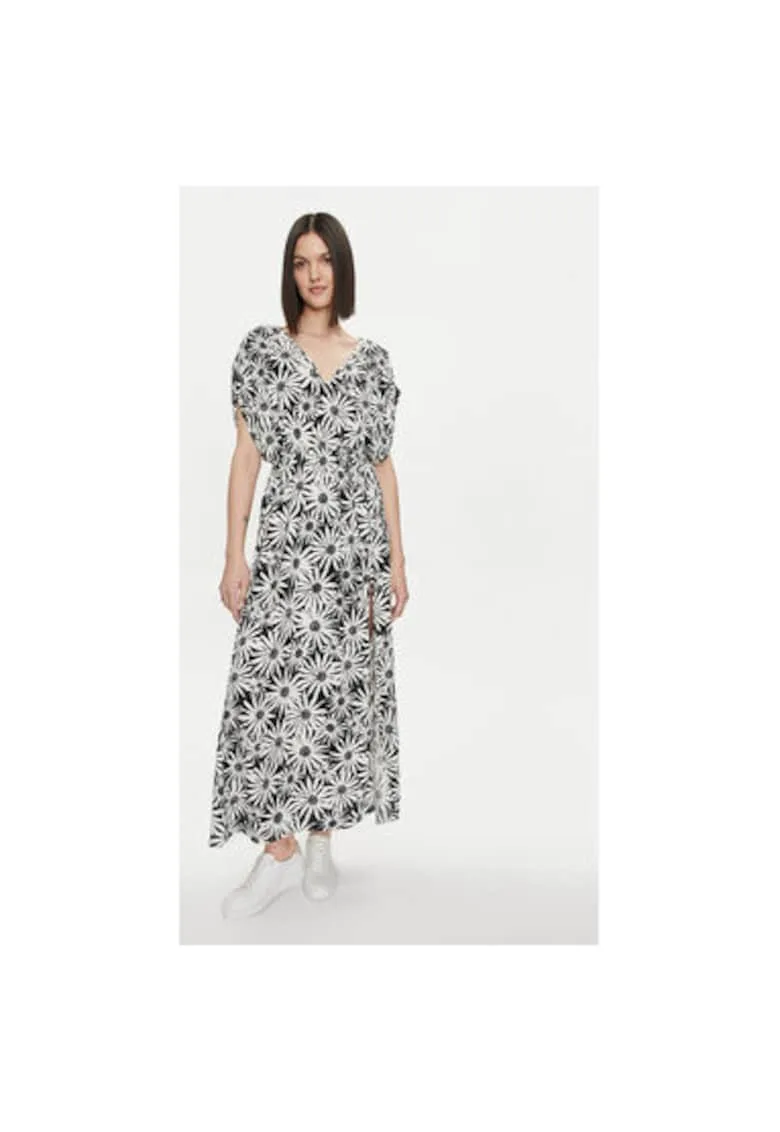 Rochie dama - 304191268 - Viscoza - Negru