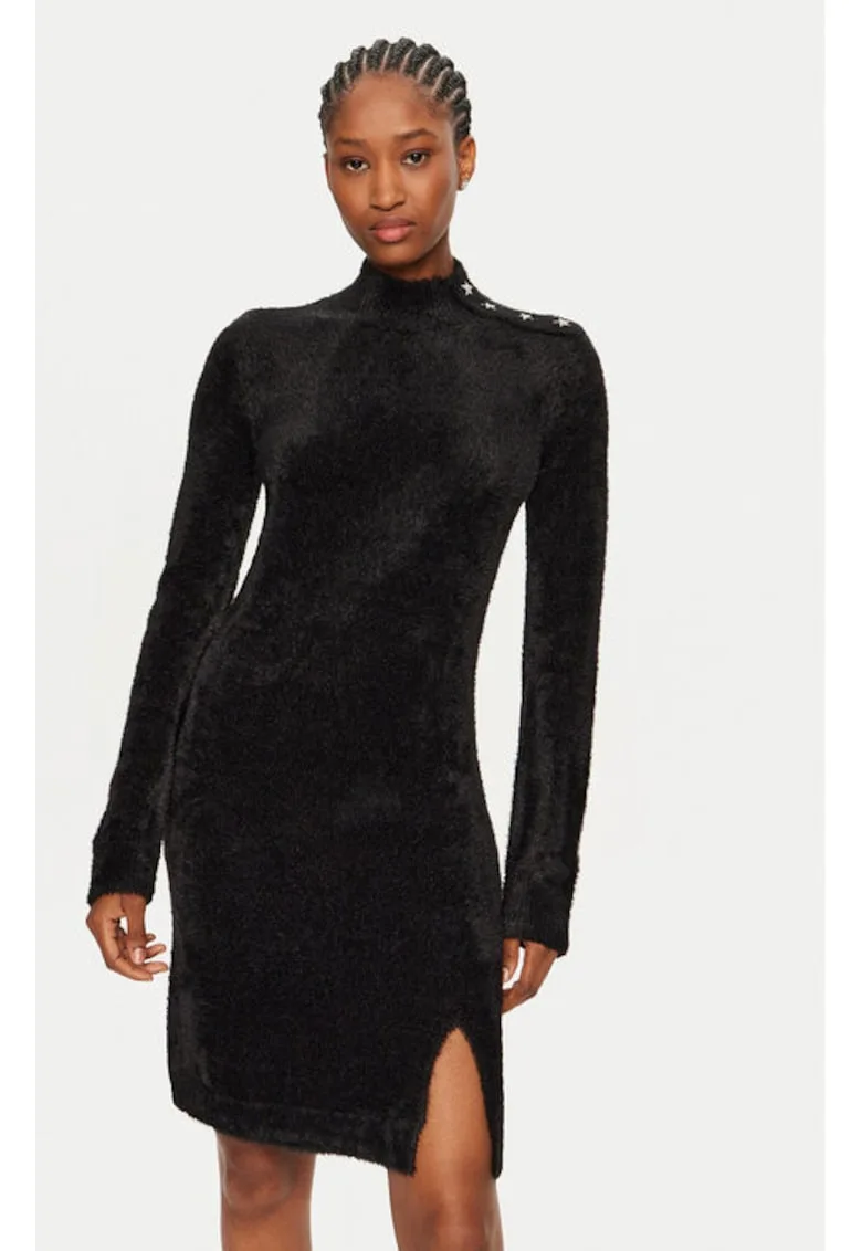 Rochie dama - 304202537 - Poliamida/Acril - Negru