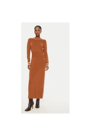 Rochie dama -  304202568 - Poliester/Viscoza/Poliamida - XS INTL - Maro