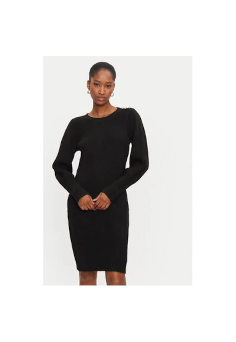 Rochie dama - 304202575 - Acril/Poliester - Negru