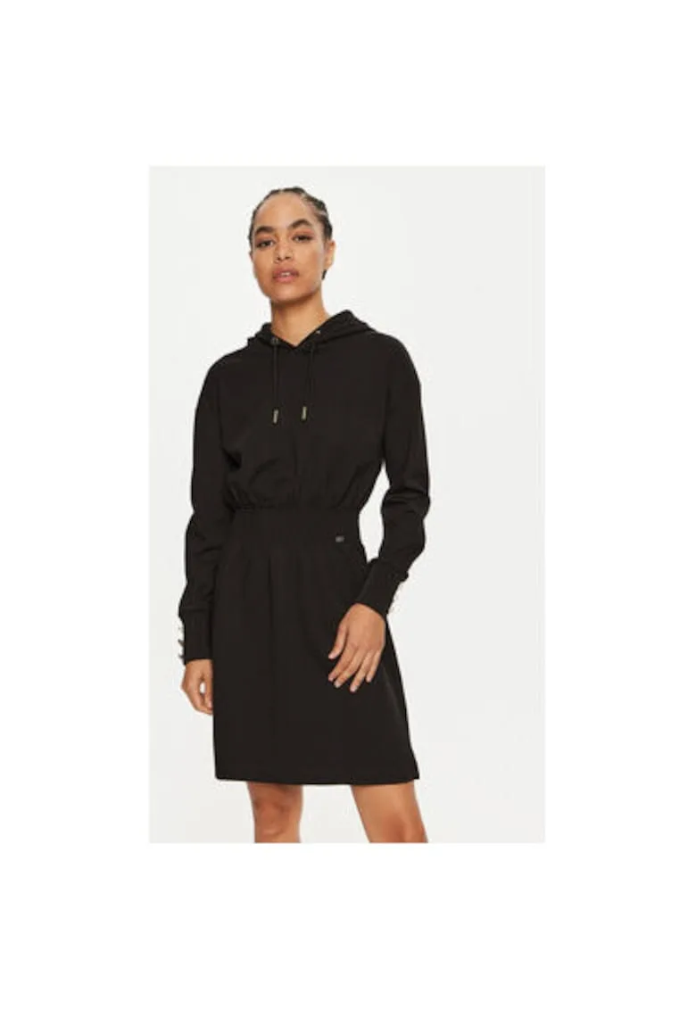 Rochie dama - 304202582 - Viscoza/Poliester - XS INTL - Negru