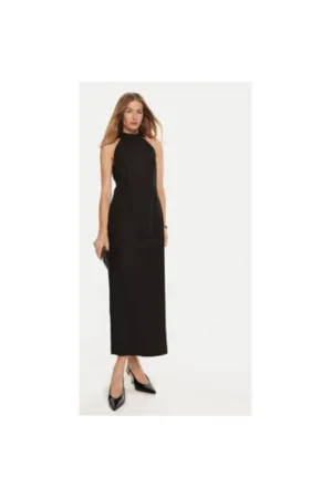 Rochie dama -  304209949 - Poliester reciclat/Viscoza - Negru
