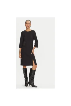 Rochie dama - 304217333 - Poliester - Negru