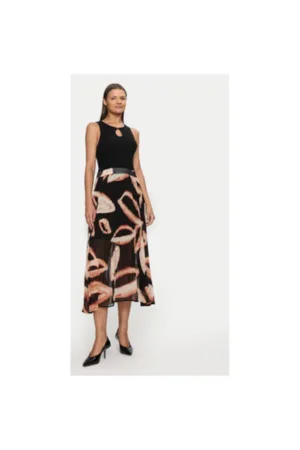 Rochie dama - 304218705 - Rayon/Nylon - Negru