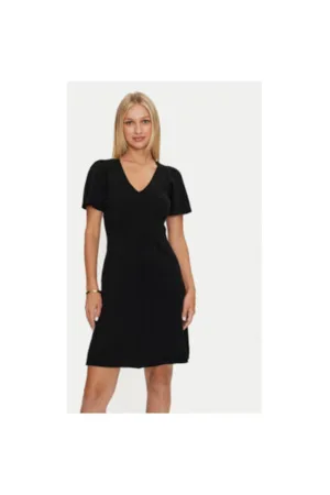Rochie dama - 304218774 - Bumbac/Poliester - S INTL - Negru