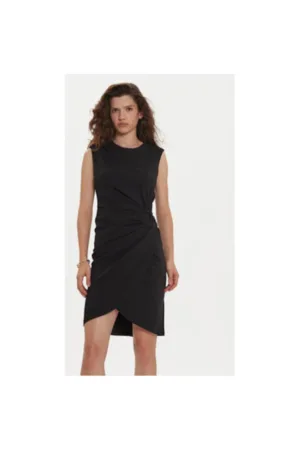 Rochie dama - 304268229 - Poliester - Negru