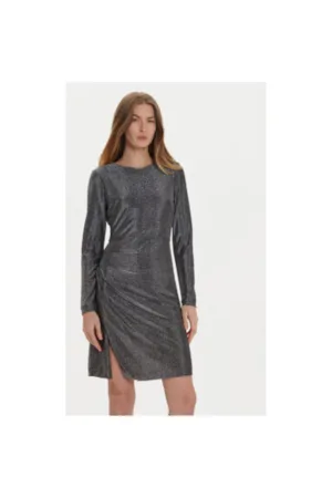 Rochie dama - 304268243 - Nylon/Fibre metalice - Argintiu