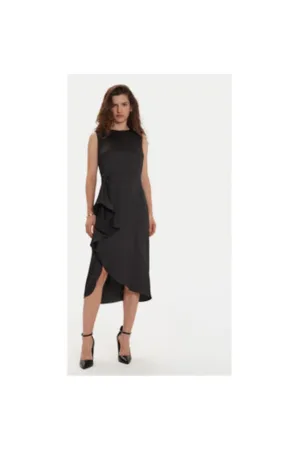 Rochie dama - 304268281 - Poliester - Negru