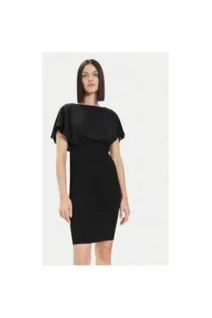 Rochie dama - 304277726 - Poliester - L INTL - Negru