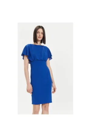 Rochie dama - 304277733 - Poliester - Albastru