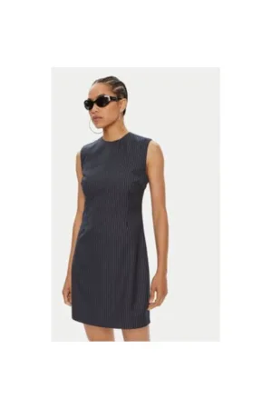 Rochie dama - 304354236 - Poliester/Viscoza - Albastru