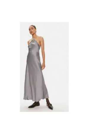 Rochie dama - 304354250 - Viscoza/Rayon - Gri