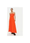Rochie dama -  304354434 - Poliester - Portocaliu