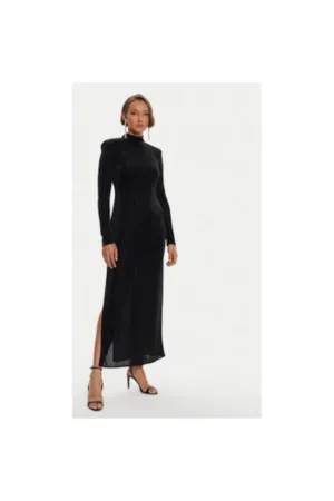 Rochie dama - 304361616 - Poliamida/Fibre metalice - Negru