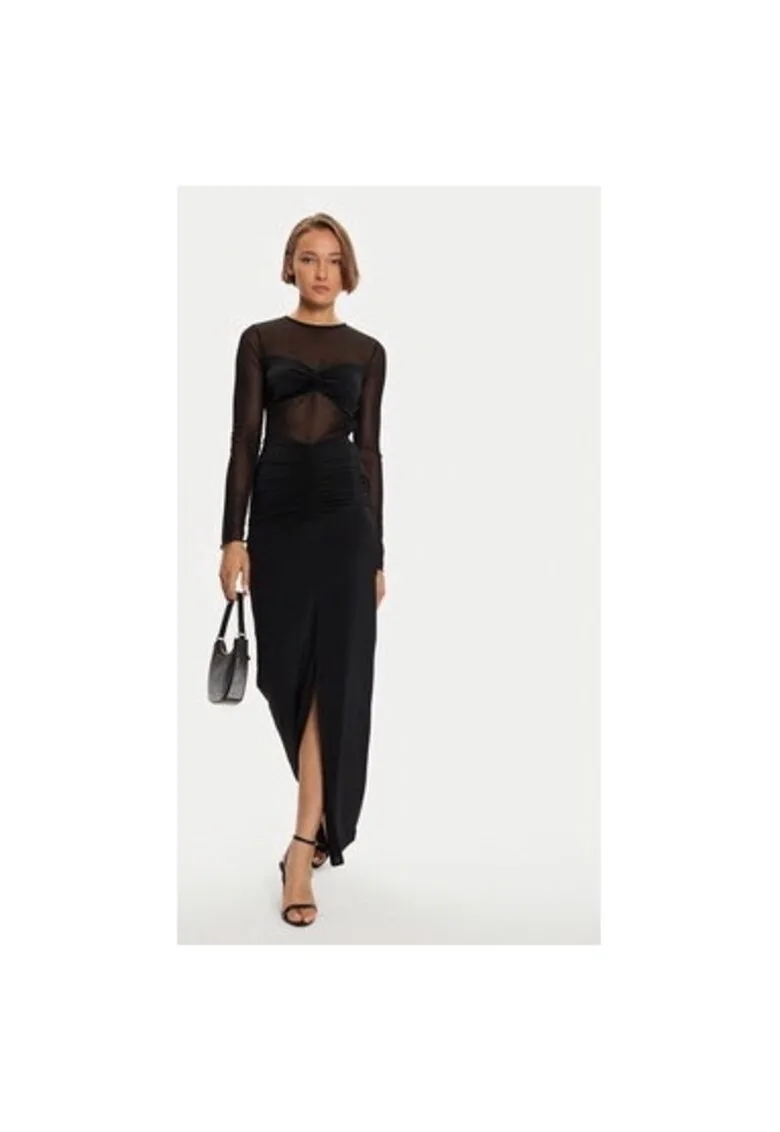 Rochie dama - 304361968 - Poliester - Negru