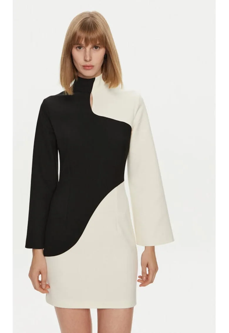 Rochie dama - 304362071 - Poliester/Viscoza - 40 EU - Negru