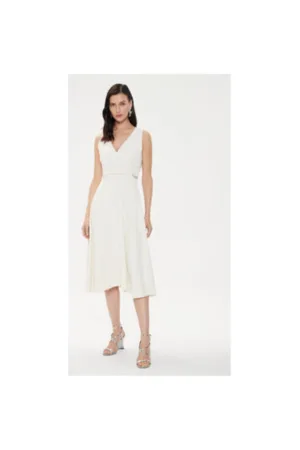 Rochie dama - 304371059 - Poliester - Bej