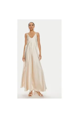 Rochie dama -  304401947 - Poliester - Bej