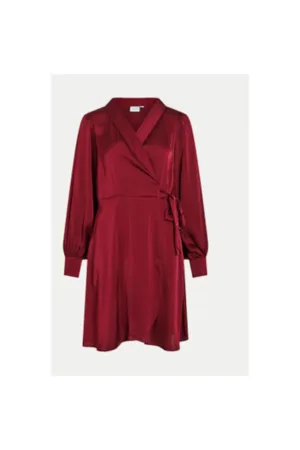 Rochie dama -  304435522 - Poliester - Rosu