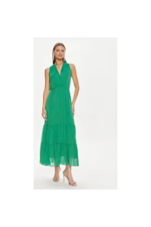 Rochie dama -  304437083 - Viscoza/Matase - Verde