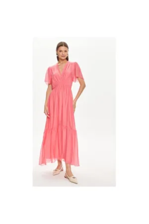 Rochie dama -  304437212 - Viscoza/Matase - Roz