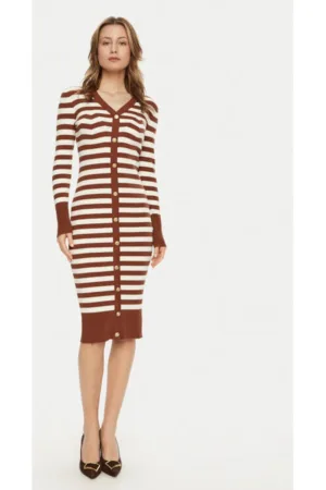 Rochie dama -  304449017 - Viscoza/Poliamida - Maro