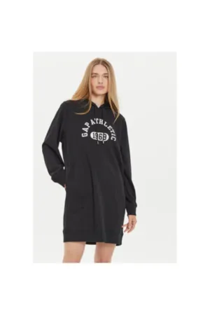 Rochie dama - 304454172 - Bumbac/Poliester - Negru