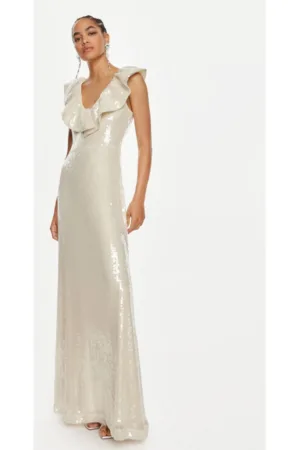 Rochie dama - 304471582 - Poliester recliclat - 36 EU - Bej