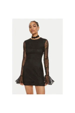 Rochie dama - 304471643 - Poliester reciclat - Negru