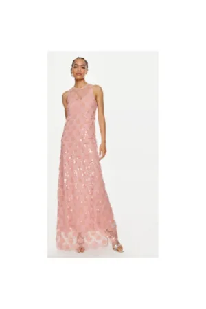 Rochie dama - 304471711 - Poliester reciclat - Roz