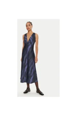 Rochie dama - 304474354 - Poliester - Albastru