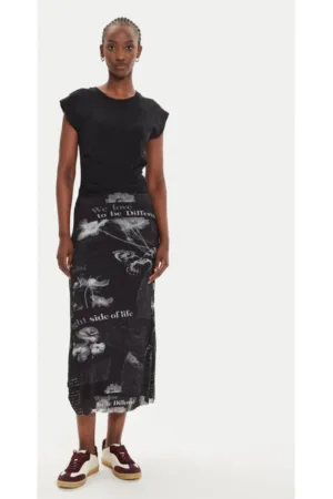 Rochie dama -  304477003 - Poliester/Bumbac - Negru