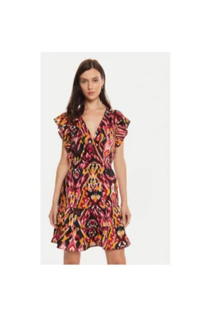Rochie dama - 304480096 - Poliester - Multicolor