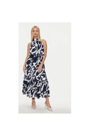 Rochie dama - 304480225 - Poliester - Albastru