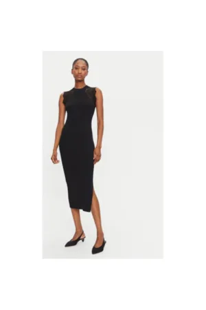 Rochie dama - 304482793 - Viscoza/Poliamida - L INTL - Negru