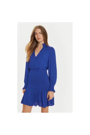 Rochie dama - 304483363 - Poliester - Albastru