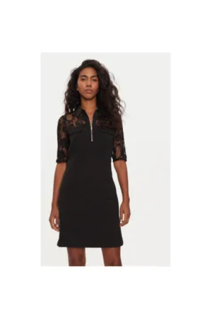 Rochie dama - 304483523 - Poliester - 34 EU - Negru