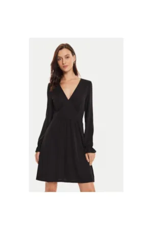 Rochie dama - 304483639 - Poliester - Negru