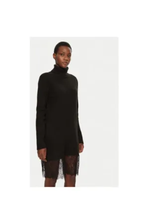 Rochie dama - 304486203 - Acril/Poliester - Negru