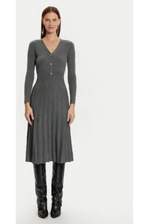 Rochie dama - 304486364 - Poliester/Poliamida - Gri