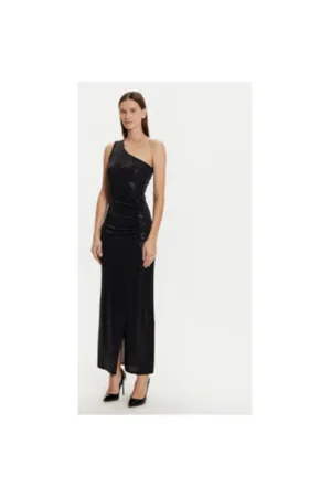 Rochie dama - 304486548 - Poliester reciclat - Negru