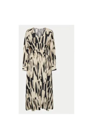 Rochie dama - 304494314 - Viscoza - Bej