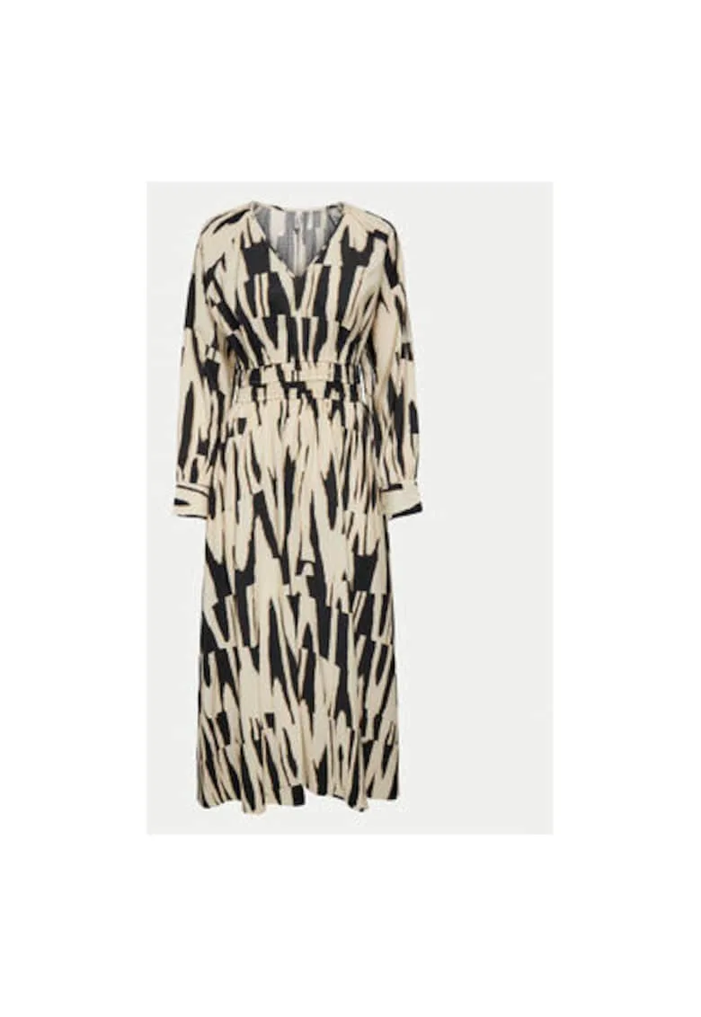 Rochie dama - 304494314 - Viscoza - Bej