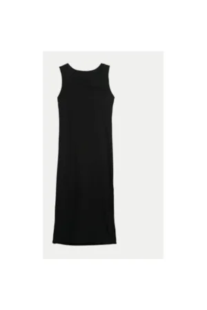 Rochie dama - 304508578 - Bumbac - Negru
