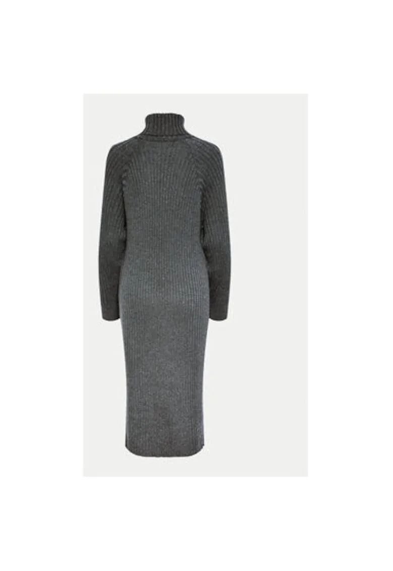 Rochie dama - 304518225 - Bumbac/Acril - Gri