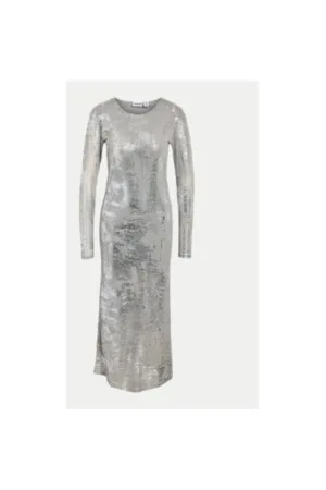 Rochie dama -  304534805 - Poliester recliclat - Argintiu